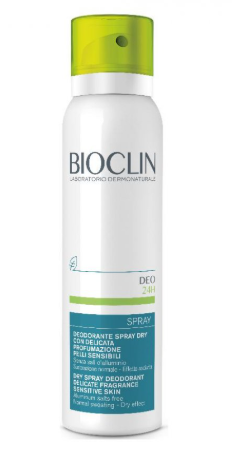 BIOCLIN DEODORANTE 24H SPRAY DRY PELLE SENSIBILE LEGGERA PROFUMAZIONE 50ML